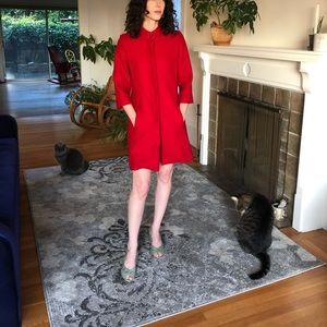 Vintage red coat - XS